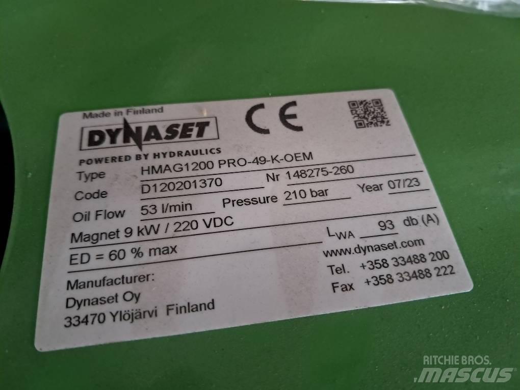 Dynaset HMAG1200 Kiti naudoti statybos komponentai