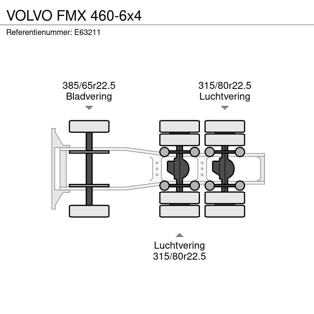 Volvo FMX 460-6x4 Naudoti vilkikai