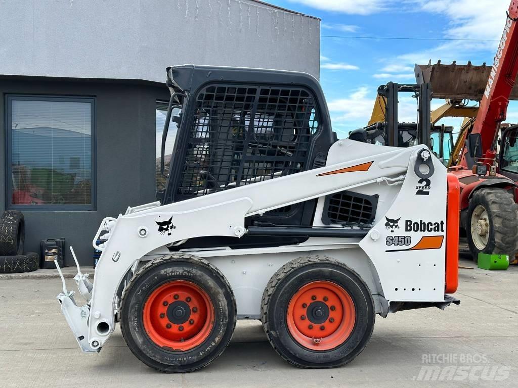 Bobcat S 450 Krautuvai su šoniniu pasukimu