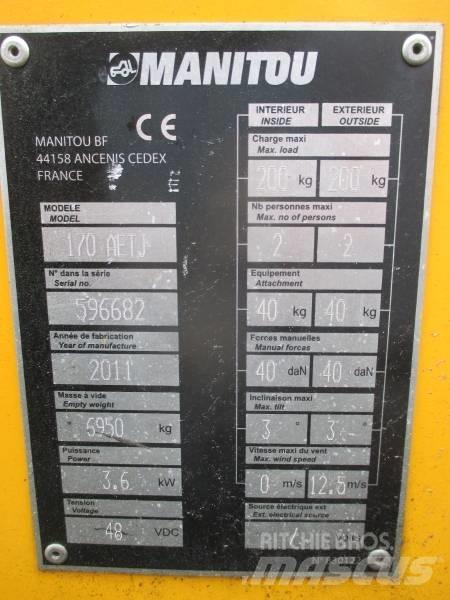 Manitou 170AETJ Alkūniniai keltuvai