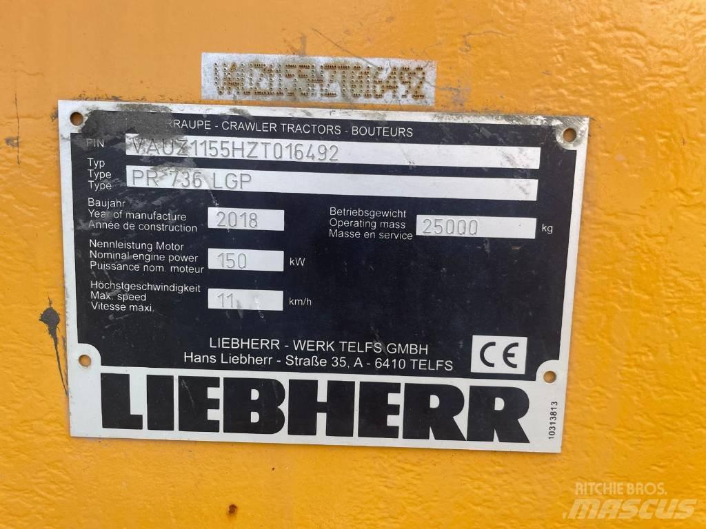 Liebherr PR 736 LGP Vikšriniai buldozeriai