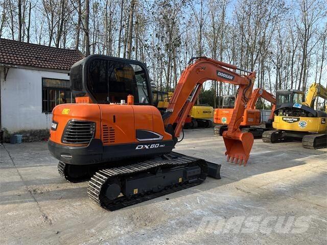 Doosan DX 60 Mini ekskavatoriai < 7 t