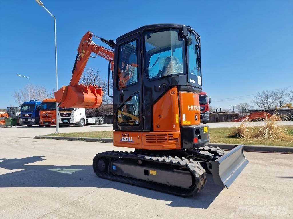 Hitachi ZX 26 U-6 Mini ekskavatoriai < 7 t