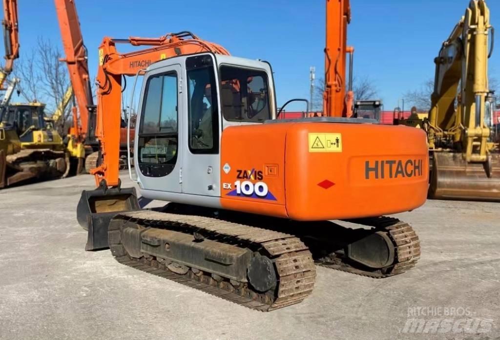 Hitachi EX 100 Vikšriniai ekskavatoriai