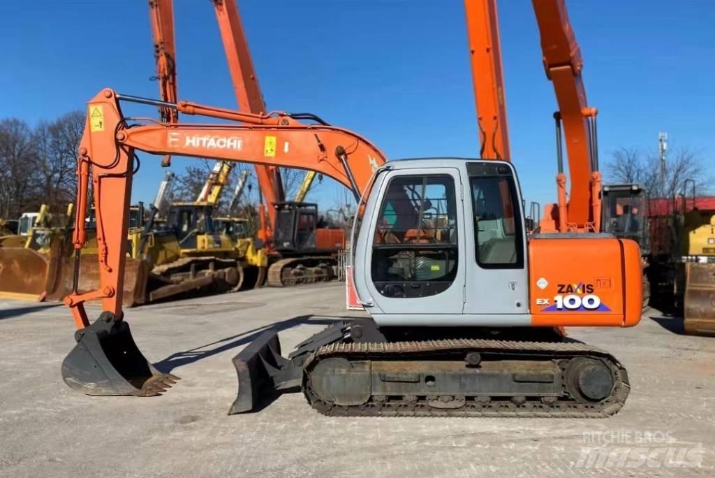 Hitachi EX 100 Vikšriniai ekskavatoriai