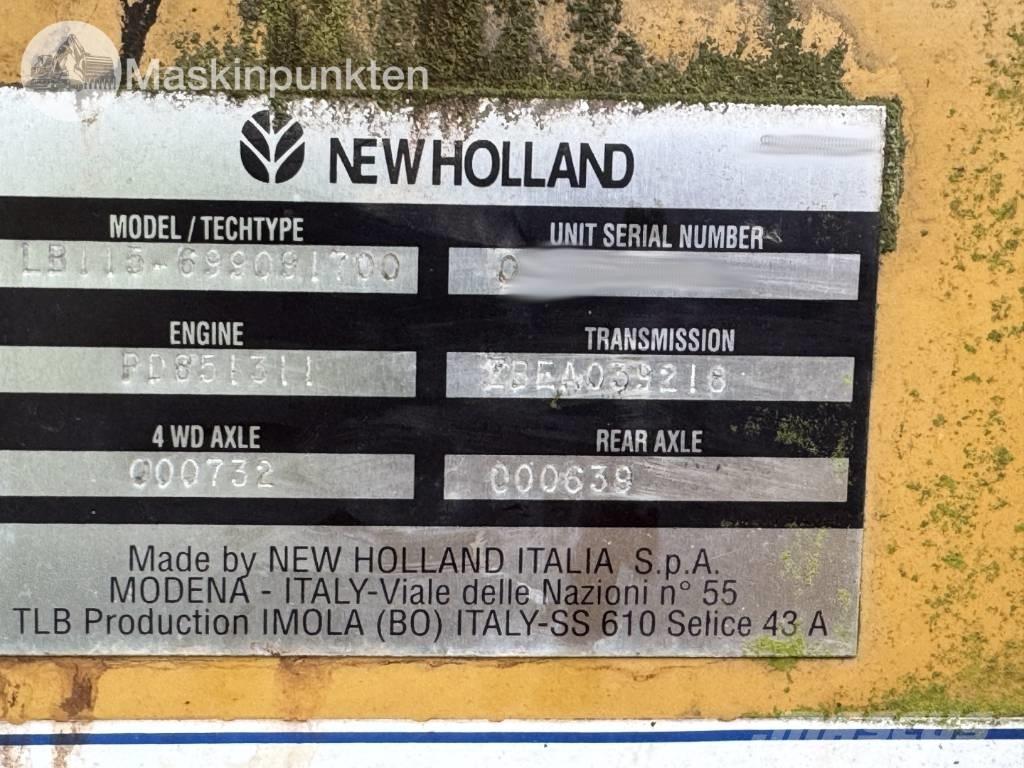New Holland LB 115 Ekskavatoriniai krautuvai