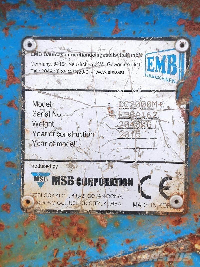  EMB CC2000M+ Rėžtuvai