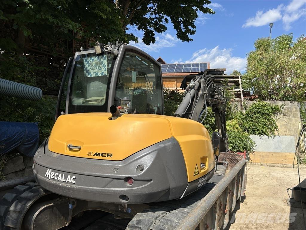 Mecalac 8MCR Vidutinės galios ekskavatoriai 7-12 t