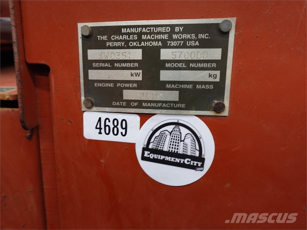 Ditch Witch 5700 Tranšėjų ekskavatoriai