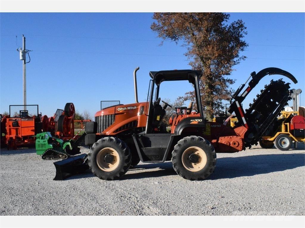 Ditch Witch RT100 Tranšėjų ekskavatoriai