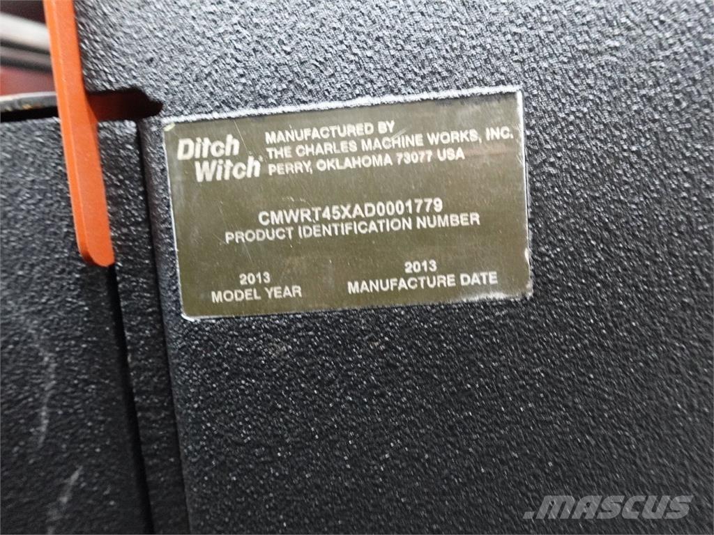 Ditch Witch rt45 Tranšėjų ekskavatoriai