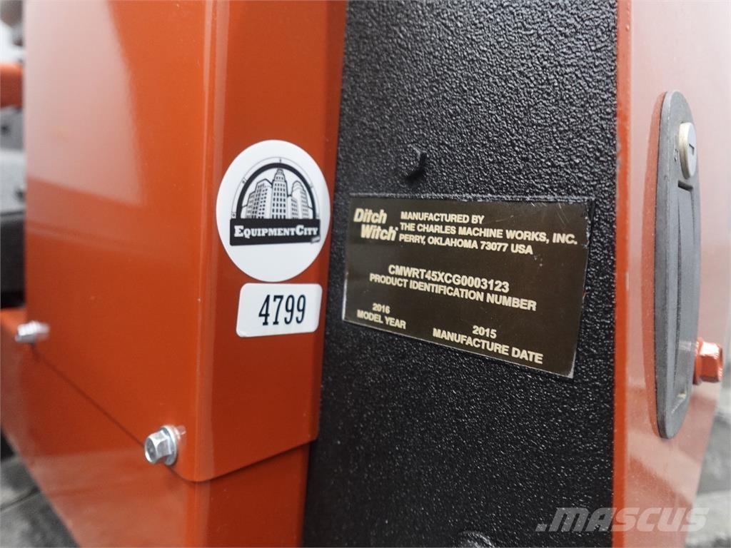 Ditch Witch rt45 Tranšėjų ekskavatoriai