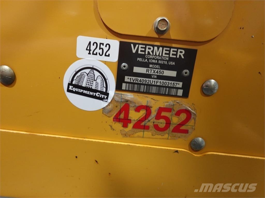 Vermeer RTX450 Tranšėjų ekskavatoriai