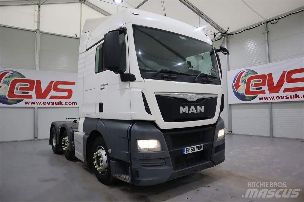 MAN TGX 26.440 Naudoti vilkikai