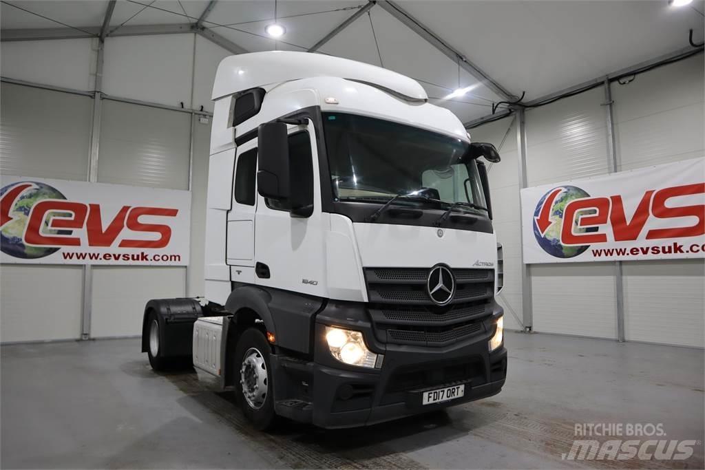 Mercedes-Benz ACTROS 1840 Naudoti vilkikai