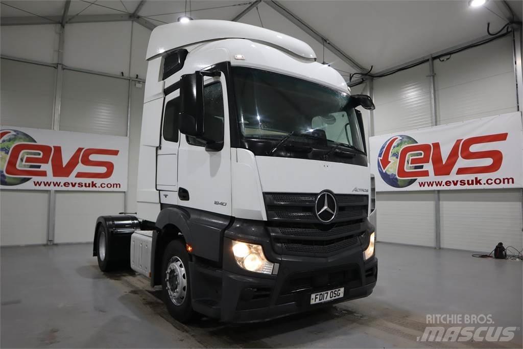 Mercedes-Benz ACTROS 1840 Naudoti vilkikai