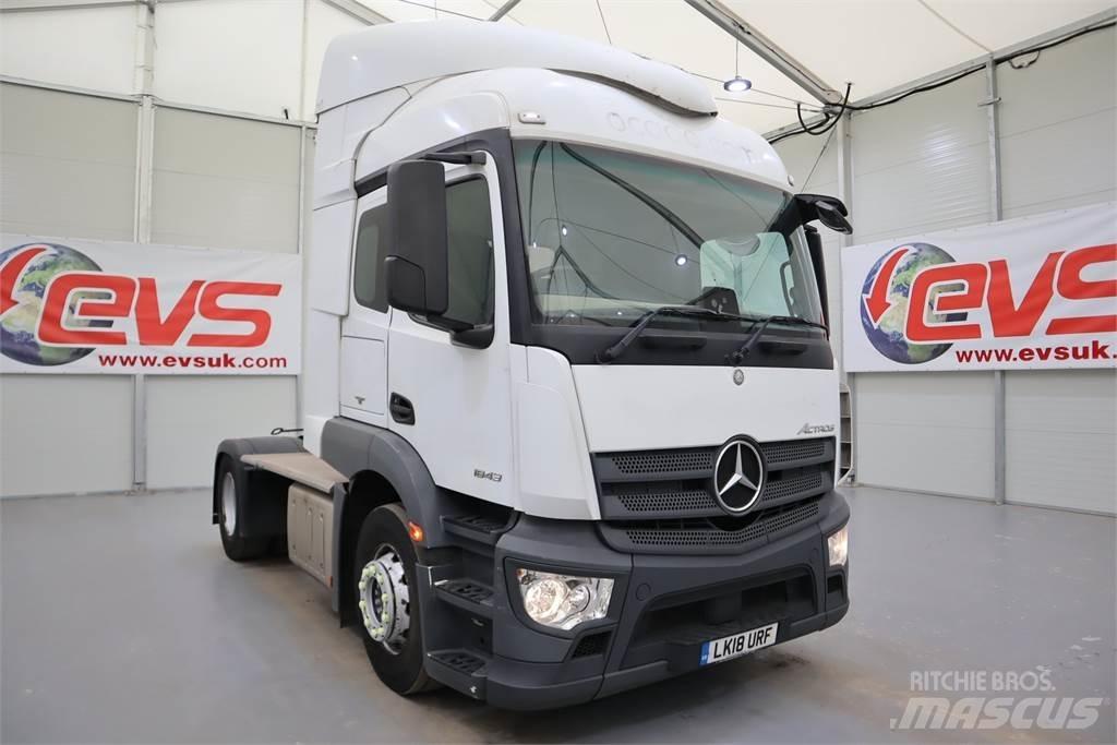 Mercedes-Benz Actros 1843 Naudoti vilkikai