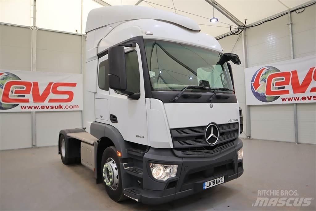 Mercedes-Benz Actros 1843 Naudoti vilkikai