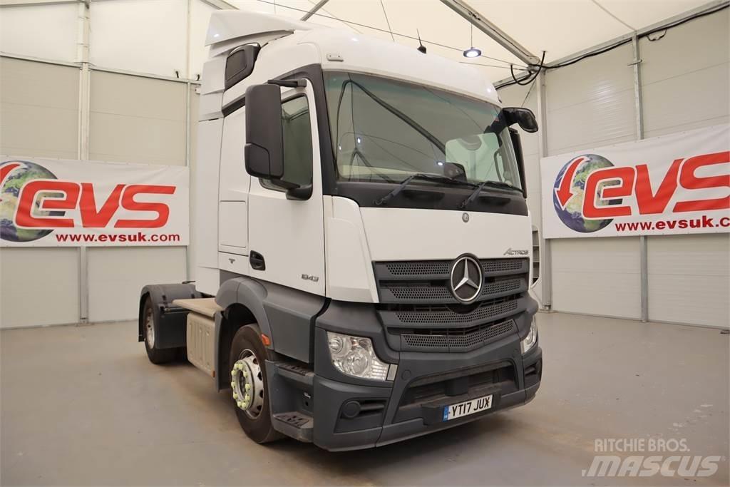 Mercedes-Benz Actros 1843 Naudoti vilkikai