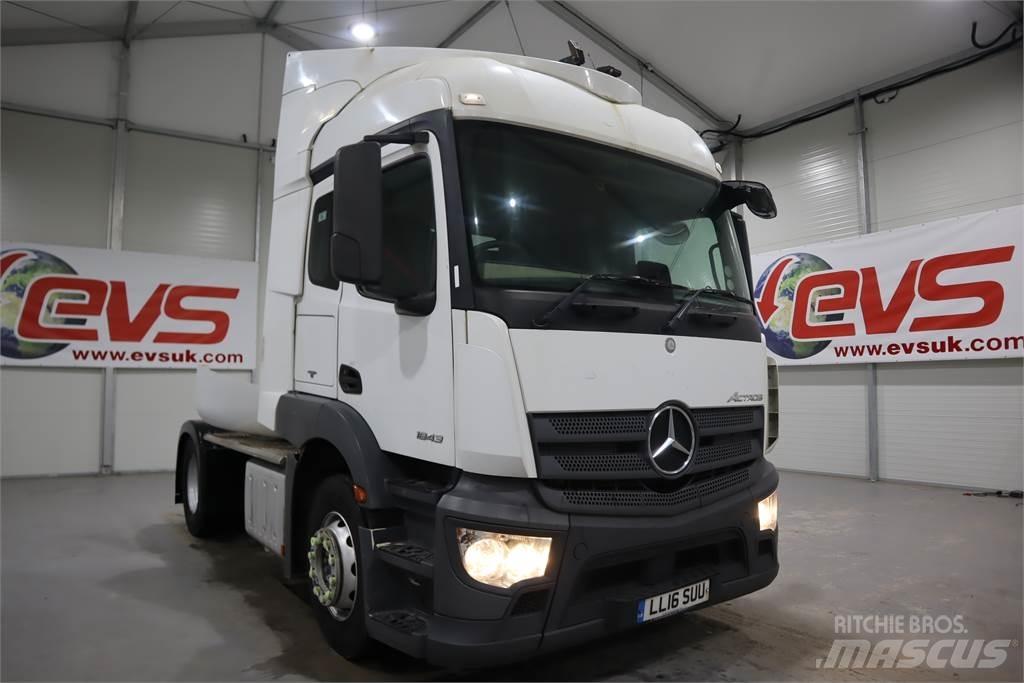 Mercedes-Benz ACTROS 1843 Naudoti vilkikai