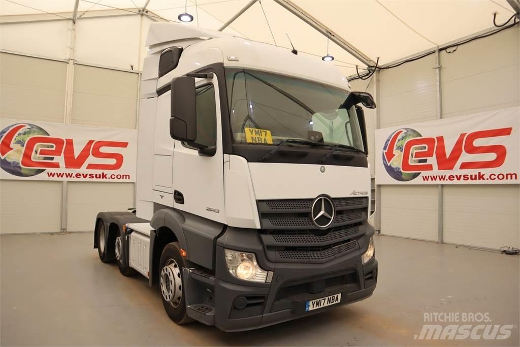 Mercedes-Benz Actros 2543 Naudoti vilkikai