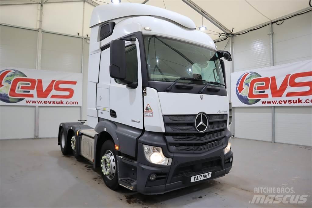 Mercedes-Benz Actros 2543 Naudoti vilkikai