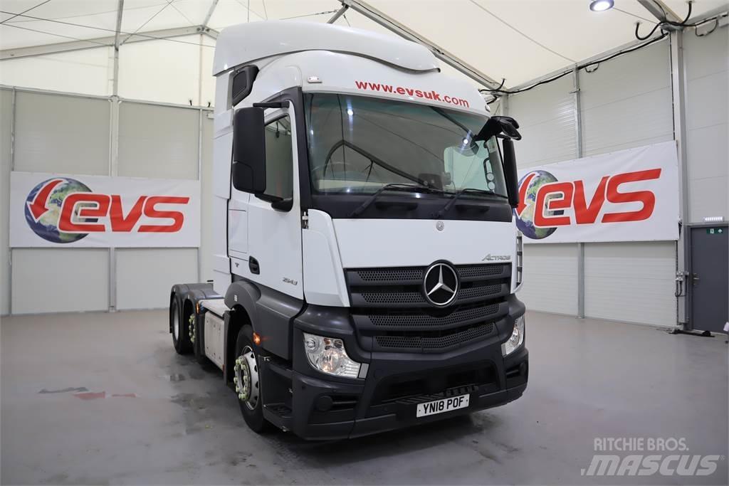 Mercedes-Benz Actros 2543 Naudoti vilkikai