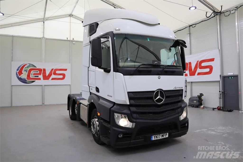 Mercedes-Benz Actros 2543 Naudoti vilkikai