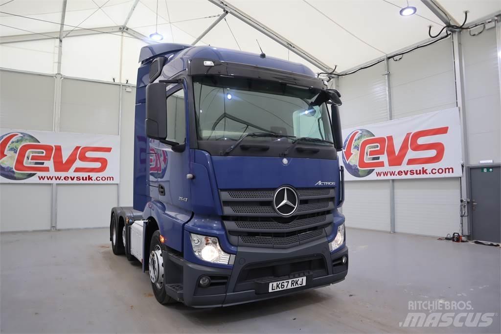 Mercedes-Benz Actros 2543 Naudoti vilkikai
