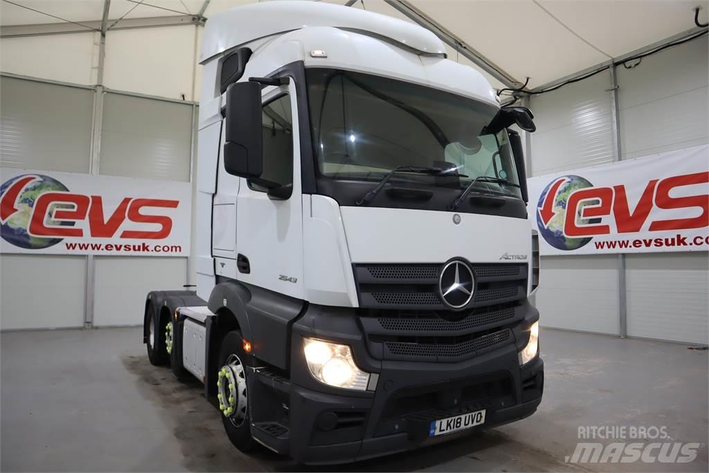 Mercedes-Benz ACTROS 2543 Naudoti vilkikai