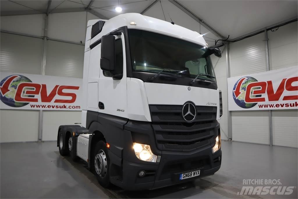Mercedes-Benz ACTROS 2543 Naudoti vilkikai