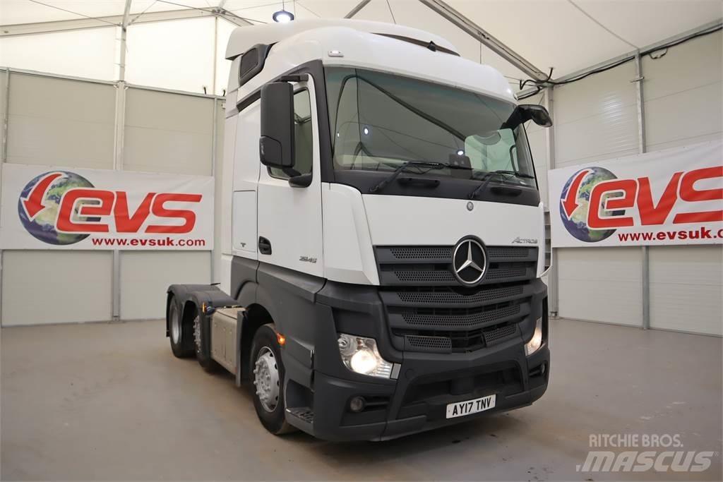 Mercedes-Benz Actros 2545 Naudoti vilkikai