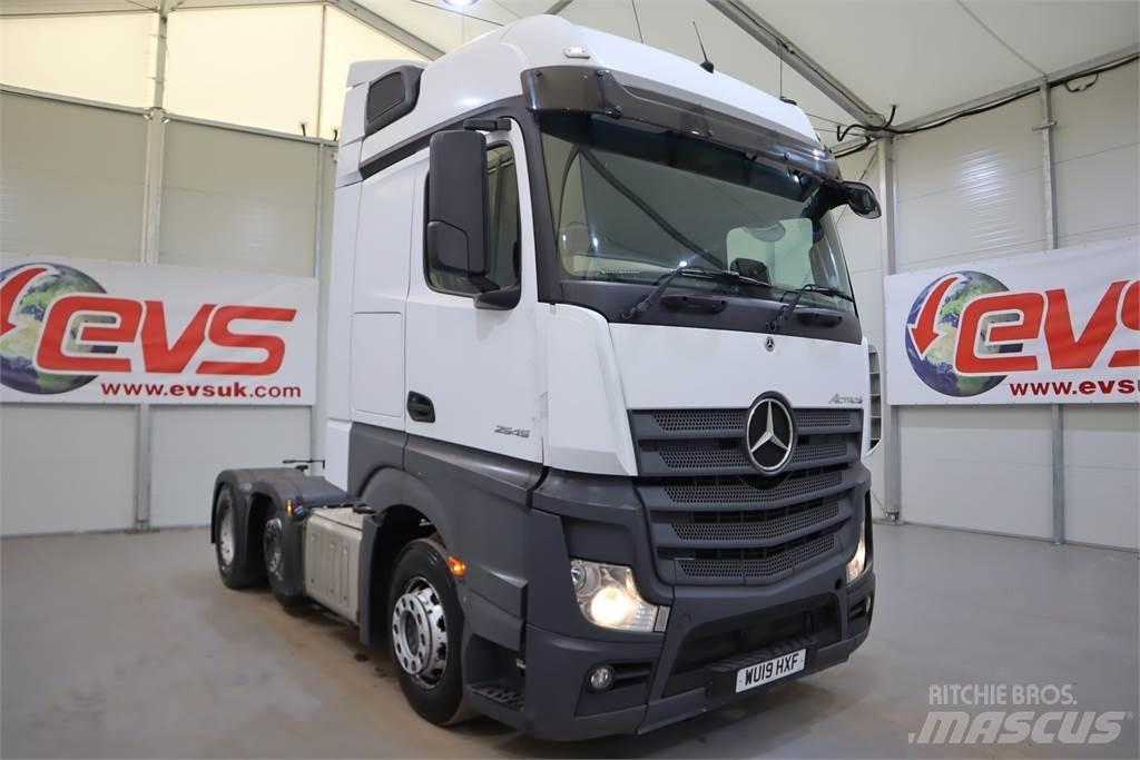 Mercedes-Benz Actros 2545 Naudoti vilkikai