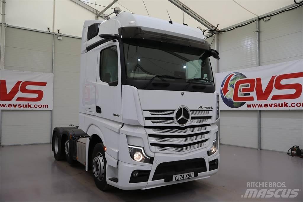Mercedes-Benz Actros 2545 Naudoti vilkikai