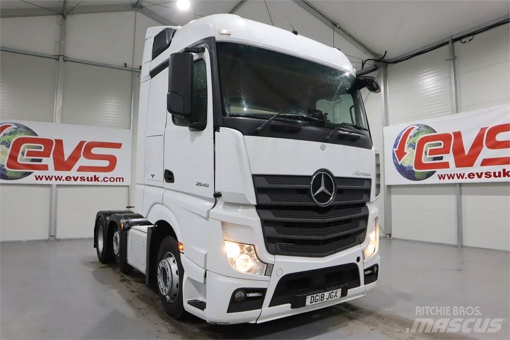 Mercedes-Benz ACTROS 2545 Naudoti vilkikai