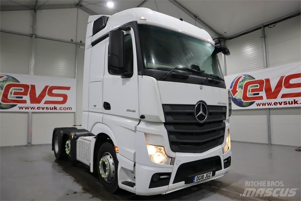 Mercedes-Benz ACTROS 2545 Naudoti vilkikai