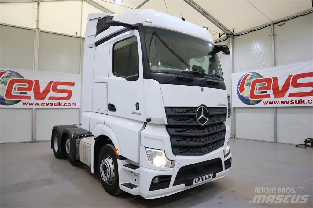 Mercedes-Benz Actros 2548 Naudoti vilkikai