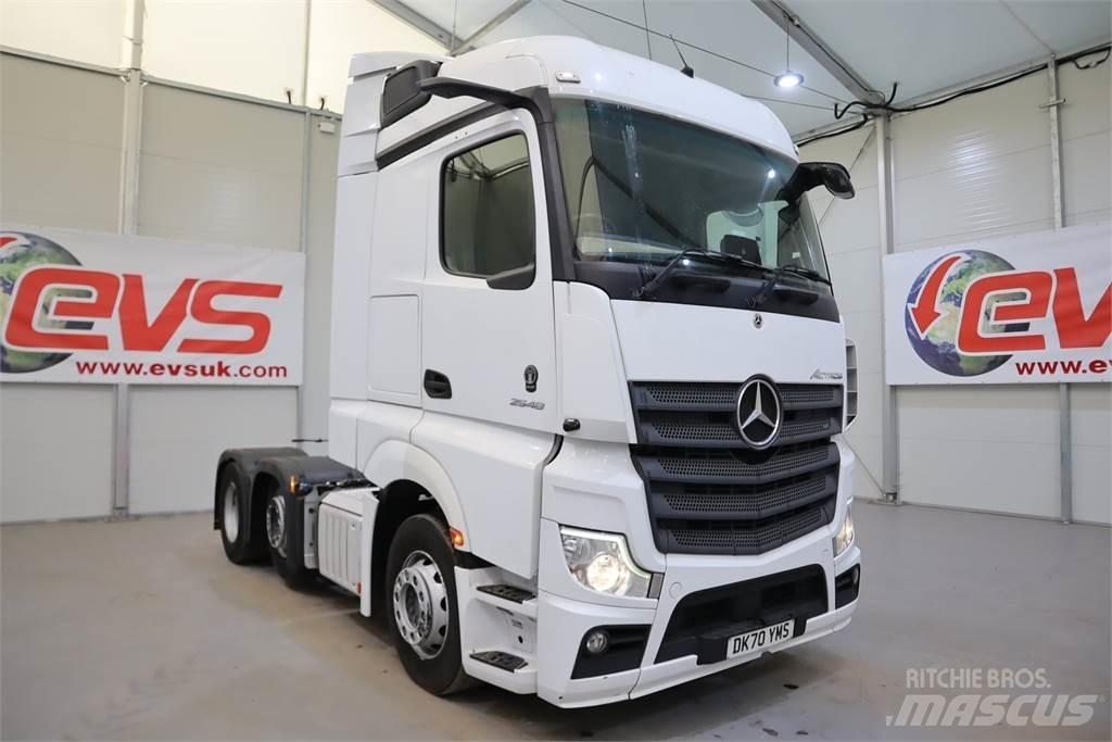 Mercedes-Benz Actros 2548 Naudoti vilkikai