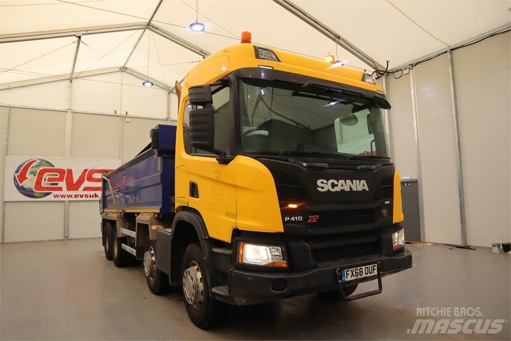 Scania P410 Savivarčių priekabų vilkikai