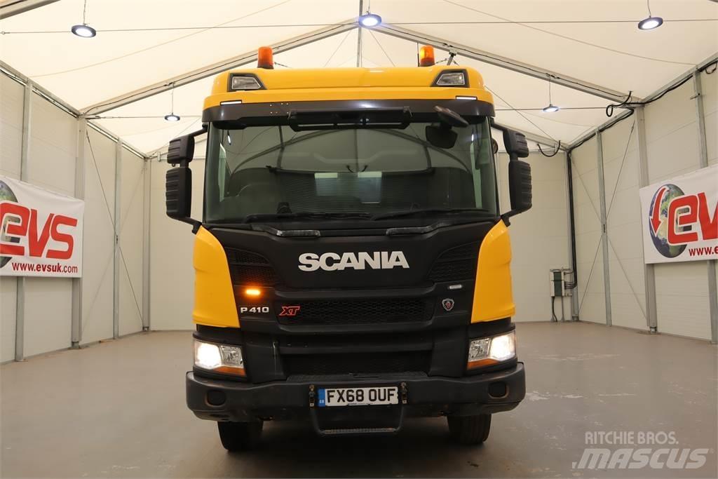 Scania P410 Savivarčių priekabų vilkikai