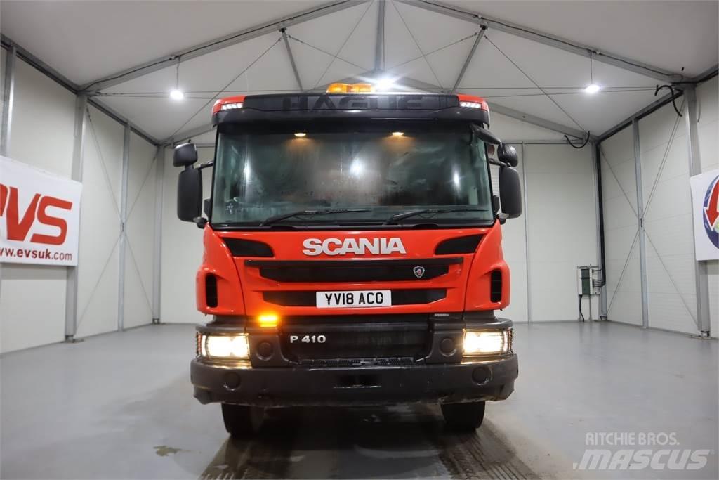 Scania P410 Savivarčių priekabų vilkikai