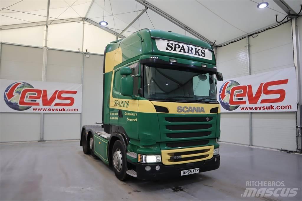 Scania R450 Naudoti vilkikai