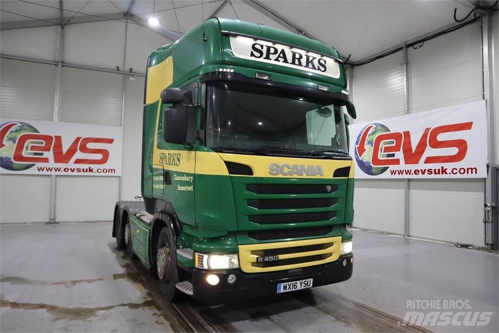 Scania R450 Naudoti vilkikai