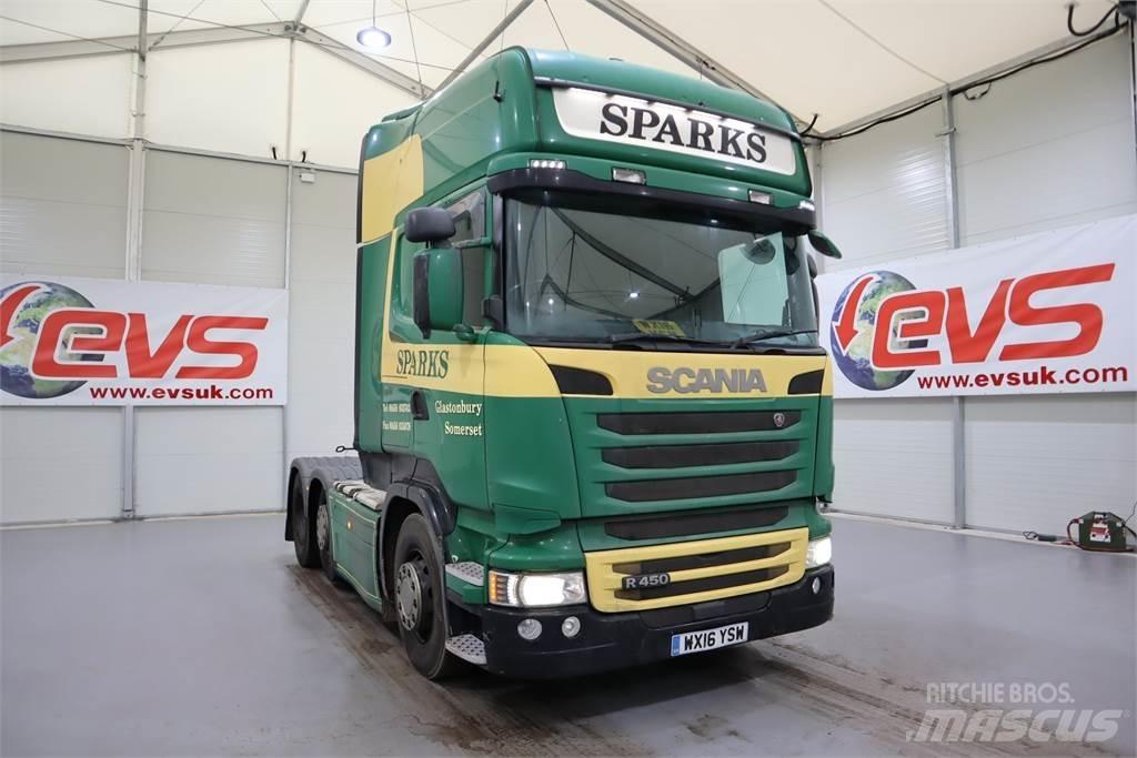 Scania R450 Naudoti vilkikai