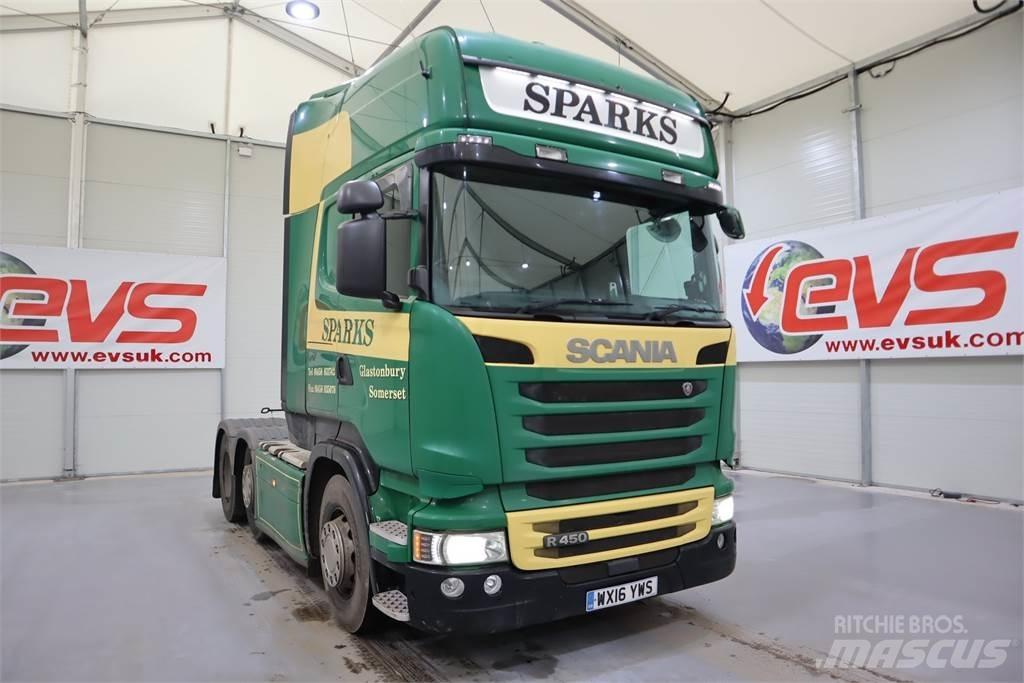 Scania R450 Naudoti vilkikai