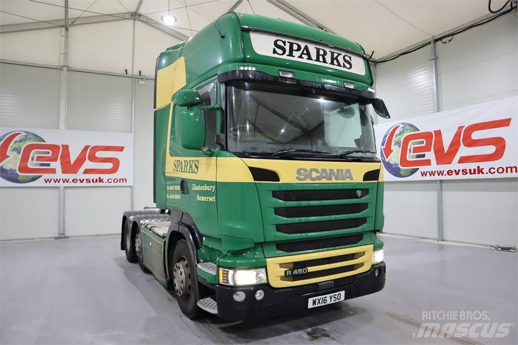 Scania R450 Naudoti vilkikai