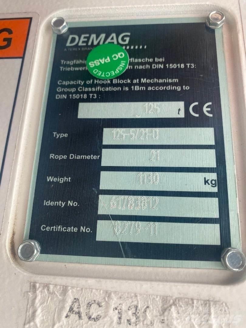 Demag 61783812 Kranų dalys ir įranga