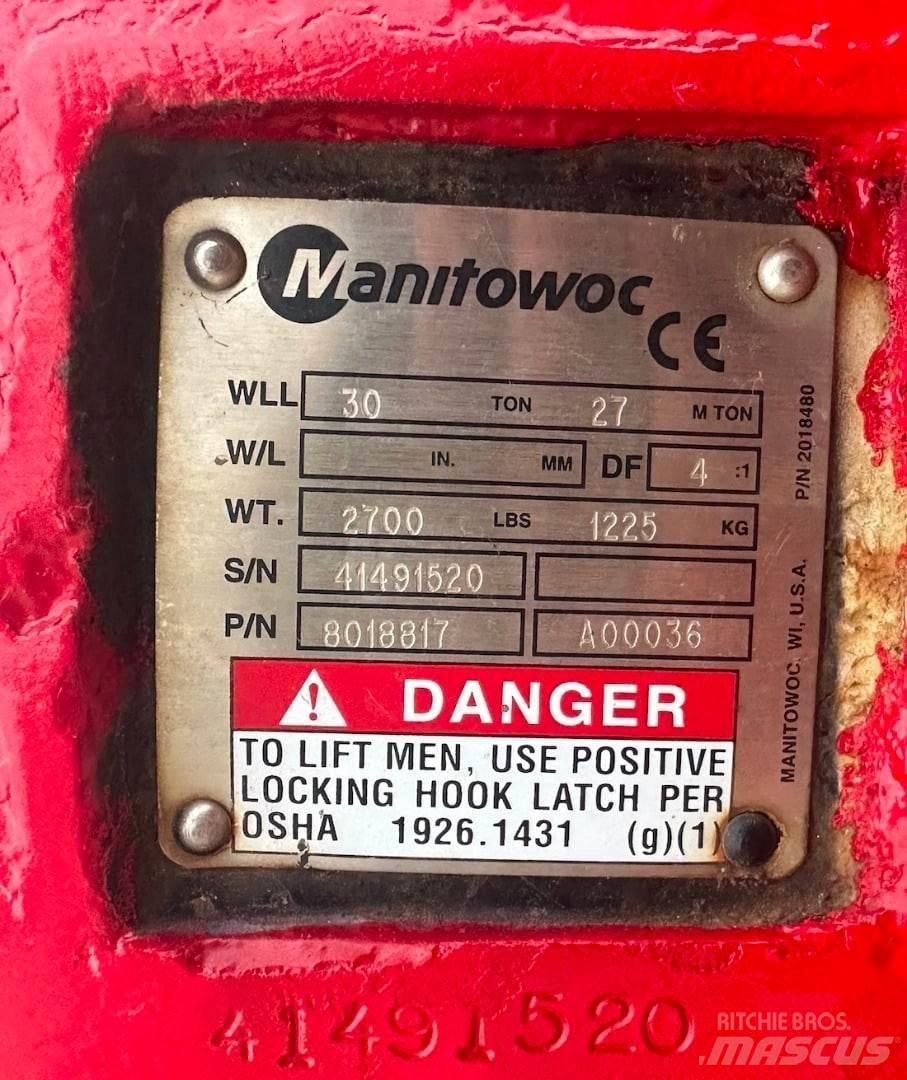 Manitowoc 8018817 Kranų dalys ir įranga