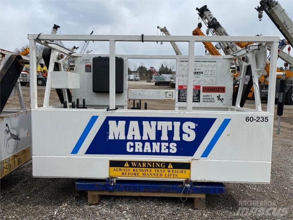 Mantis  Kranų dalys ir įranga