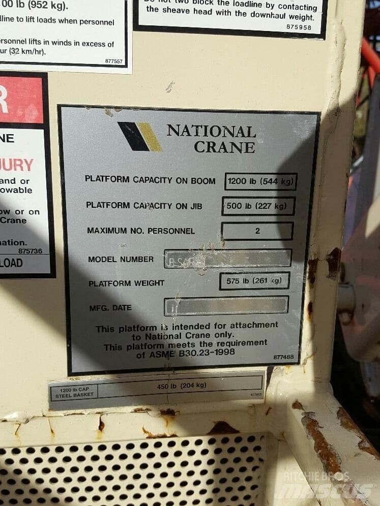 National  Kranų dalys ir įranga